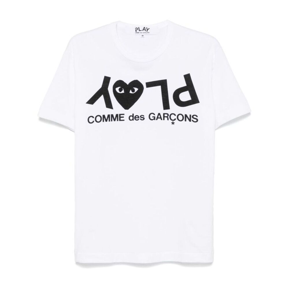 Comme Des Garçons Play Men Logo Cotton T-Shirt